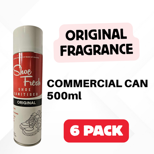 Shoe Fresh 500ml Original, 6 Pack